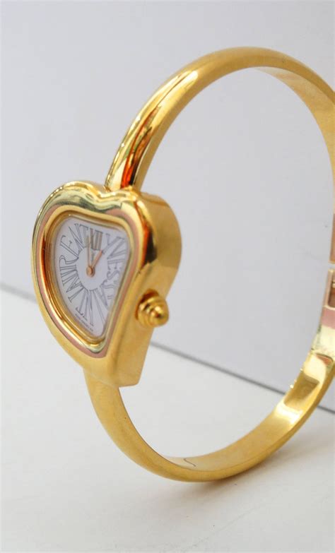 love heart ysl watch|Yves Saint Laurent Heart Watch .